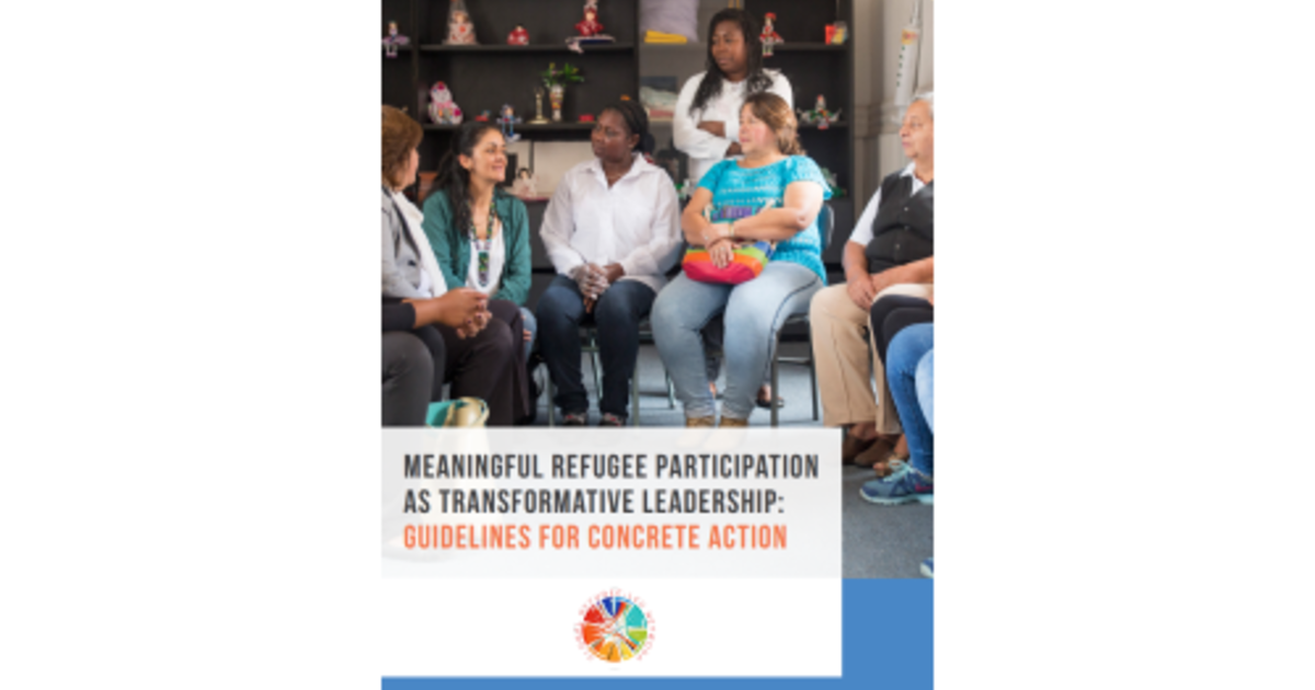 Meaningful Refugee Participation Guidelines | The Global Compact On ...